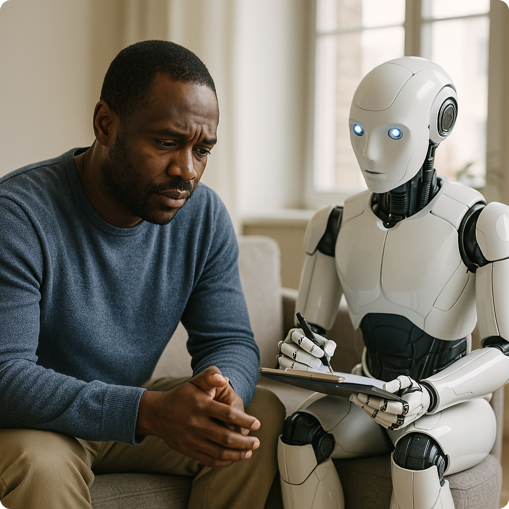 Can AI Make Therapy More Human?